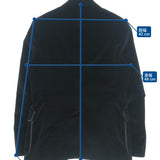 Gucci, Navy Blue, Men's Casual Jacket, Cotton Blend, Navy Blue