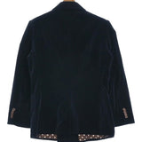 Gucci, Navy Blue, Men's Tailored Jacket, Cotton Rayon Blend, Navy Blue