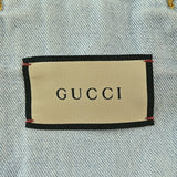 Gucci, Blue, Men's Denim Vest, Cotton, Blue