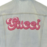 Gucci, Blue, Men's Denim Vest, Cotton, Blue