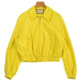 Gucci, Yellow, Women's Blouson, Silk, Yellow
