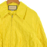 Gucci, Yellow, Women's Blouson, Silk, Yellow
