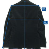 Gucci, Black, Tailored Jacket, Cotton Blend, Black