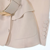 Gucci, Beige, Women's Tailored Jacket, Wool, Beige