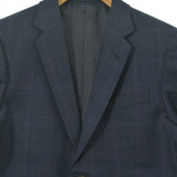 Gucci, Navy, Men's Tailored Jacket, Wool Cotton Blend, Navy