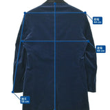 Gucci, Blue, Men's Tailored Jacket, Cotton Rayon Blend, Blue