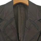 Gucci, Brown, Men's Tailored Jacket, Polyester Silk Blend, Brown