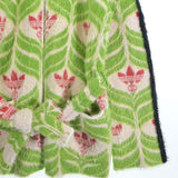 Gucci, Yellow-Green x Ivory x Red, Women's Jacket, Nylon, Yellow-Green x Ivory x Red