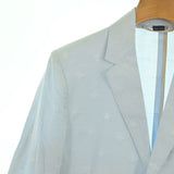 Gucci, Light Blue, Men's Tailored Jacket, Cotton, Light Blue