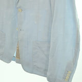 Gucci, Light Blue, Men's Tailored Jacket, Cotton, Light Blue