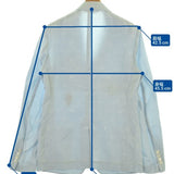 Gucci, Light Blue, Men's Tailored Jacket, Cotton, Light Blue