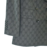 Gucci, Gray, Women's Tailored Jacket, Wool, Gray