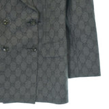 Gucci, Gray, Women's Tailored Jacket, Wool, Gray