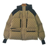 Gucci, Beige, Women's Down Jacket, Cotton Polyester Blend, Beige