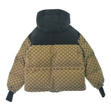 Gucci, Beige, Women's Down Jacket, Cotton Polyester Blend, Beige
