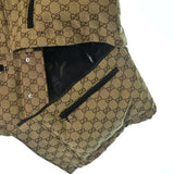 Gucci, Beige, Women's Down Jacket, Cotton Polyester Blend, Beige