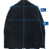 Gucci, Black, Men's Tailored Jacket, Cotton Rayon Blend, Black