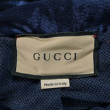 Gucci, Navy Blue, Men's Blouson, Polyester, Navy Blue