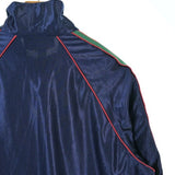 Gucci, Navy Blue, Men's Blouson, Polyester, Navy Blue