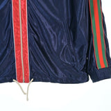 Gucci, Navy Blue, Men's Blouson, Polyester, Navy Blue