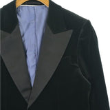 Gucci, Black, Men's Tailored Jacket, Cotton Rayon Blend, Black
