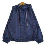 Gucci, Navy, Men's Mountain Parka Blouson, Nylon, Navy