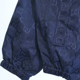 Gucci, Navy, Men's Mountain Parka Blouson, Nylon, Navy