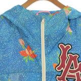 Gucci, Blue x Orange x Pink, Women's Blouson, Nylon, Blue x Orange x Pink