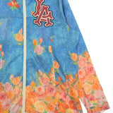 Gucci, Blue x Orange x Pink, Women's Blouson, Nylon, Blue x Orange x Pink