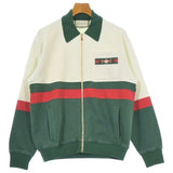 Gucci, Green x White x Red, Blouson, Cotton, Green x White x Red