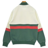 Gucci, Green x White x Red, Blouson, Cotton, Green x White x Red