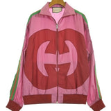 Gucci, Pink x Red, Women's Blouson, Nylon, Pink x Red