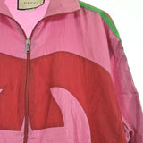 Gucci, Pink x Red, Women's Blouson, Nylon, Pink x Red