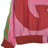 Gucci, Pink x Red, Women's Blouson, Nylon, Pink x Red