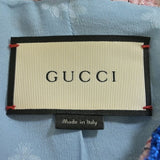 Gucci, Pink x Red x Navy, Women's Collarless Jacket, Rayon Nylon Blend, Pink x Red x Navy