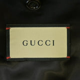 Gucci, Black, Men's Blouson, Sheepskin Leather, Black