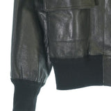 Gucci, Black, Men's Blouson, Sheepskin Leather, Black