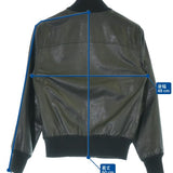 Gucci, Black, Men's Blouson, Sheepskin Leather, Black