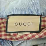 Gucci, Blue, Women's Denim Jacket, Cotton, Blue