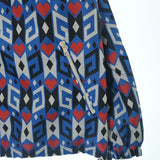 Gucci, Blue x White x Red, Men's Blouson, Nylon, Blue x White x Red