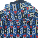 Gucci, Blue x White x Red, Men's Blouson, Nylon, Blue x White x Red