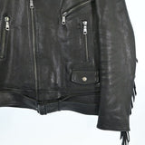 Gucci, Black, Men's Riders Blouson, Sheepskin Leather, Black