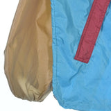 Gucci, Light Blue x Beige x Burgundy, Men's Blouson, Nylon, Light Blue x Beige x Burgundy
