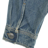 Prada, Blue (Denim), Women's Denim Jacket, Cotton, Blue (Denim)