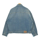 Prada, Indigo Denim, Men's Denim Blouson Jacket, Cotton, Indigo Denim