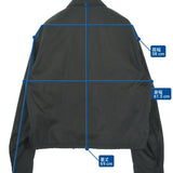 Prada, Black, Men's Blouson Jacket, Nylon/Camel, Black