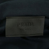 Prada, Navy Blue, Men's Blouson Jacket, Cotton/Nylon, Navy Blue