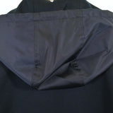 Prada, Navy Blue, Men's Blouson Jacket, Cotton/Nylon, Navy Blue