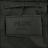 Prada, Black, Men's Blouson Jacket, Nylon, Black