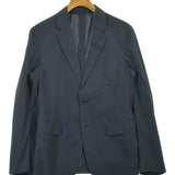 Prada, Navy Blue, Men's Casual Jacket, Cotton, Navy Blue
